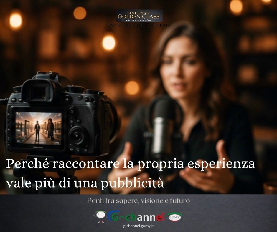 Perché raccontare la propria esperienza vale più di una pubblicità